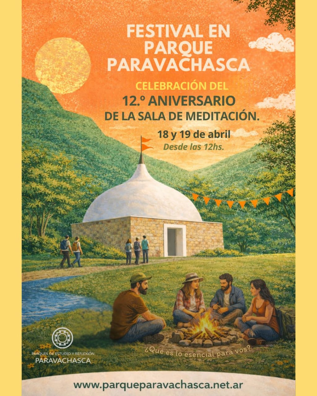 20260313 Flyer Festival 12 Aniversario Sala Parque Paravachasca
